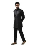 Black Kameez with Black Pant – Combo Set - Image 3