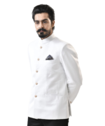 White Bandhgala - Image 3