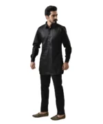 Black Kameez with Black Pant – Combo Set - Image 2